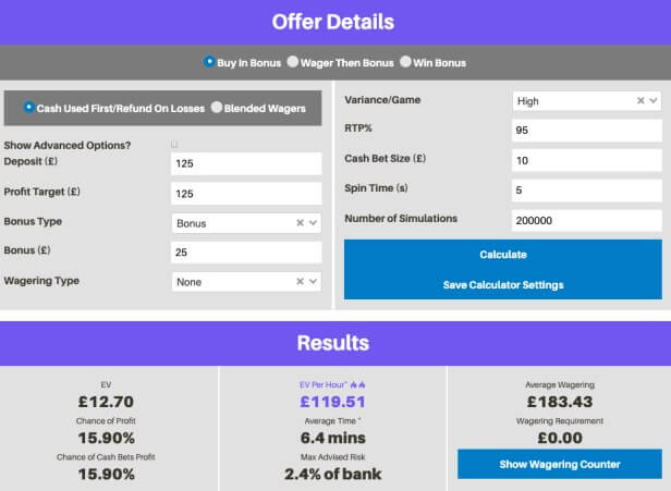 Ferramentas de cálculo para sessões no Prosperity Fortune Tree